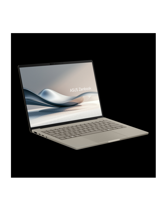Asus | Zenbook | A14 UX3407QA-QD202W | Zabriskie Beige | 14 '' | OLED | WUXGA | 1920 x 1200 pixels | Glossy | Snapdragon X | X1 26 100 | 16 GB | LPDDR5X | Solid-state drive capacity 512 GB | Qualcomm Adreno GPU | Windows 11 Home | 802.11ax | Bl główny