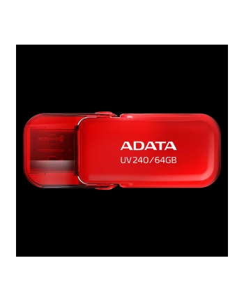 ADATA | USB Flash Drive | UV240 | 64 GB | USB 2.0 | Red