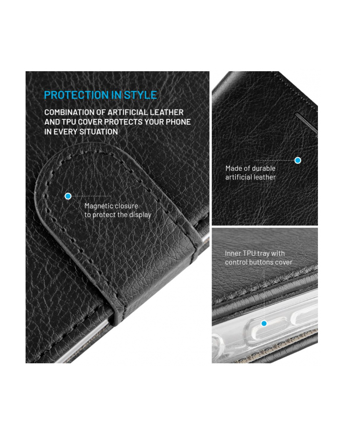 Fixed Etui Do Xiaomi 15 Ochronne Zamykane Case Z Podstawką Plecki Eko Skóra główny