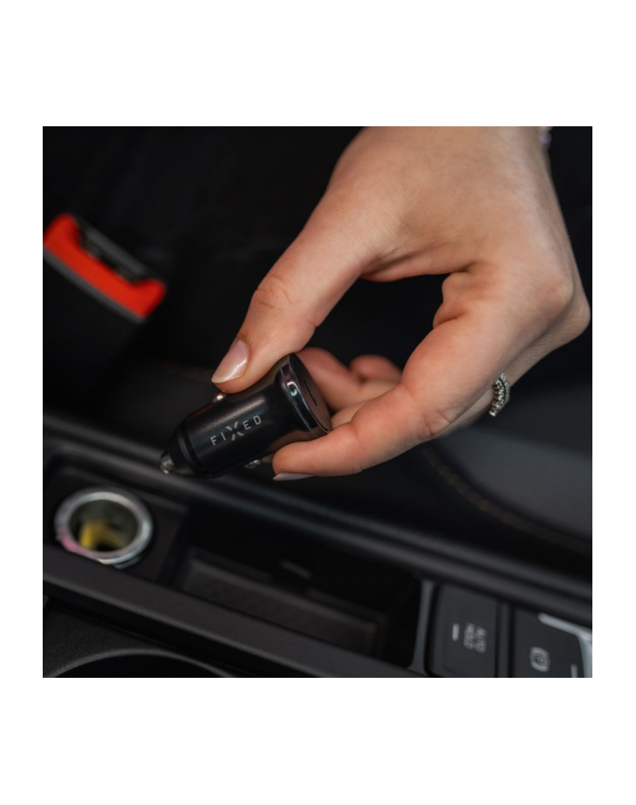 Fixed Ładowarka Samochodowa Usb-C Car Charger 20W Czarny główny