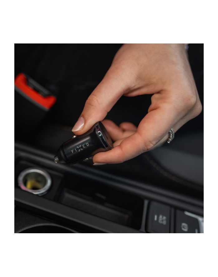 Fixed Ładowarka Samochodowa Usb-C Car Charger 30W Czarny główny
