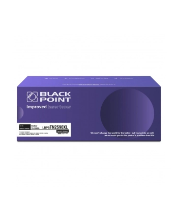 Black Point Toner LBPBTN2590XL zamiennik Brother TN-2590XL czarny