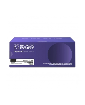 Toner Black Point LBPPH1420A zamiennik HP 142A W1420A black