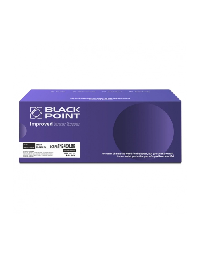 Black Point do Brother TN248XLBK Czarny (LCBPBTN248XLBK) główny