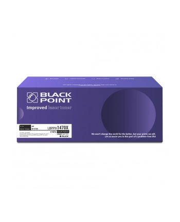 Black Point LBPPH1470X zamiennik HP 147X W1470X black