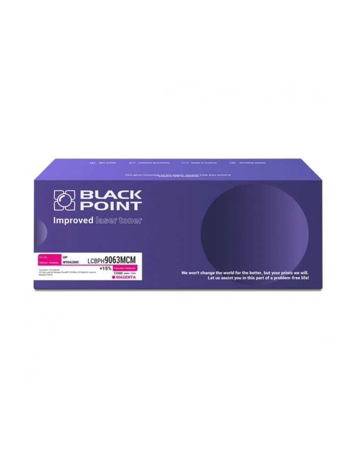 [LCBPH9063MCM] Toner Black Point zamiennik HP W9063MC magenta główny