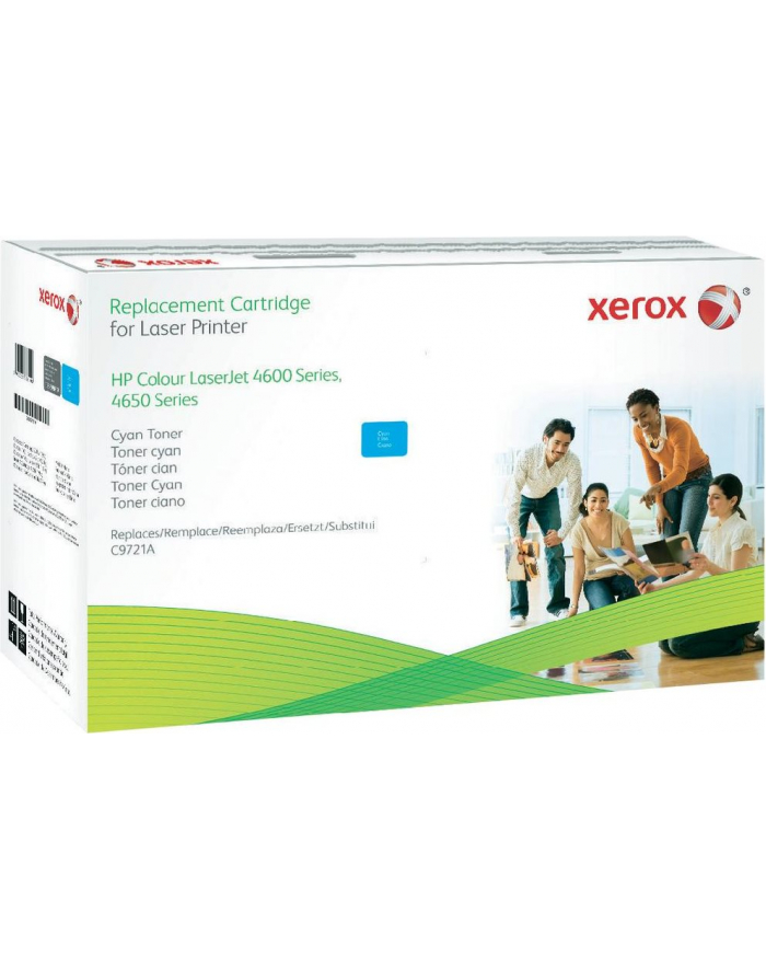 Toner Xerox do HP CLJ 4600/4650 cyjan (C9721A), 9.000 str. (495L00352) główny