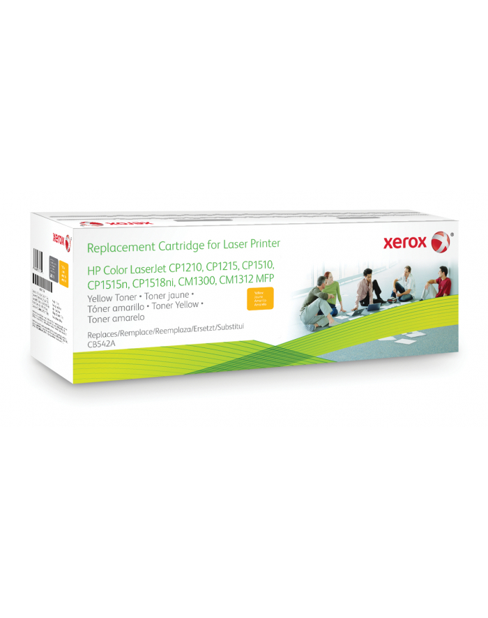 Toner Xerox do HP CP1215/1515/1518 żółty (CB542A) 1.400 str. (495L00944) główny