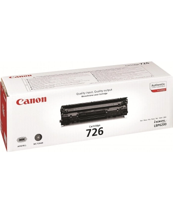 Toner Canon czarny CRG-726 (CRG726) (3483B002) nr 2