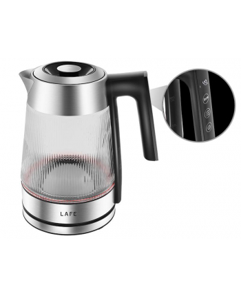 Czajnik elektryczny z regulacją LAFE Crystal Glass