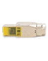 Wtyk RJ45 DIGITUS kat.6A, PoE++, 10GbE, ekranowany, metalowy, beznarzędziowy, AWG 27-22,linka/drut - nr 12