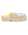 Wtyk RJ45 DIGITUS kat.6A, PoE++, 10GbE, ekranowany, metalowy, beznarzędziowy, AWG 27-22,linka/drut - nr 13
