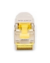 Wtyk RJ45 DIGITUS kat.6A, PoE++, 10GbE, ekranowany, metalowy, beznarzędziowy, AWG 27-22,linka/drut - nr 15