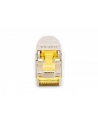 Wtyk RJ45 DIGITUS kat.6A, PoE++, 10GbE, ekranowany, metalowy, beznarzędziowy, AWG 27-22,linka/drut - nr 3