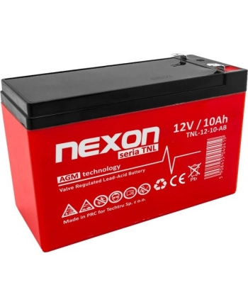 Akumulator żelowy Nexon AGM 12V 10Ah Long Life (12l) - głębokiego rozładowania i pracy cyklicznej nr 1