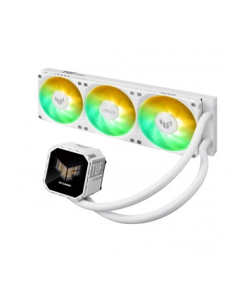Chłodzenie wodne Asus TUF GAMING LC III 360 ARGB LCD WHITE EDITION 3x120mm