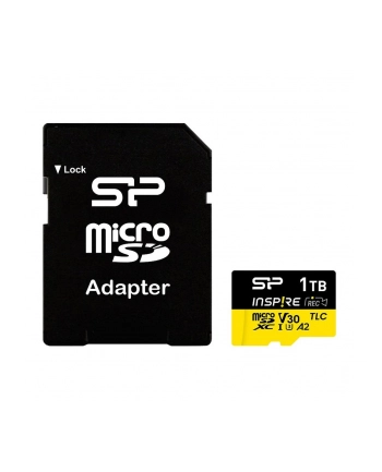 Karta pamięci Silicon Power Inspire microSDXC 1TB V30 UHS-I U3 A2 170/160 MB/s TLC + adapter nr 1