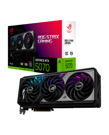 Karta VGA Asus GeForce RTX 5070 ROG-STRIX-RTX5070-O12G-GAMING OC 12GB GDDR7 192bit HDMI+3xDP PCIe5.0