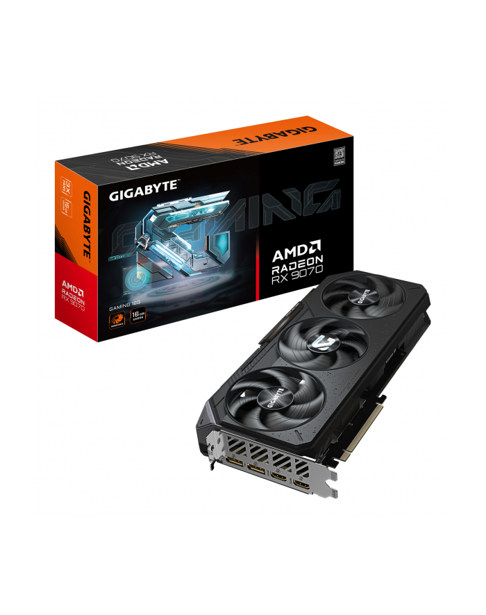 Karta VGA Gigabyte Radeon RX 9070 GAMING 16G 16GB GDDR6 256bit 2xHDMI+2xDP PCIe5.0 główny