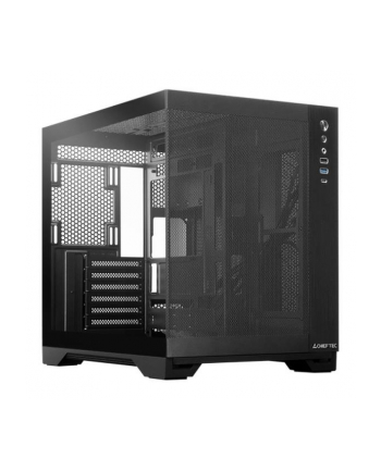 Obudowa Chieftec VISIO AIR Fanless GM-30B-M-FL-OP ATX z oknem bez zasilacza czarna