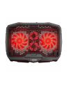 Podstawka chłodząca Rampage AD-RX34 pod laptop 12,1-17'' regulowana czarna - nr 1