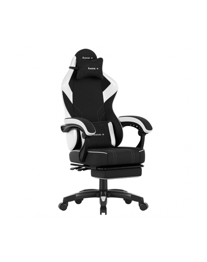 Fotel gamingowy Huzaro Force 3.7 White Carbon główny