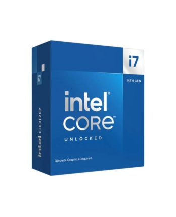 Procesor Intel® Core™ i7-14700KF 3.4 GHz/5.6 GHz LGA1700 BOX - OTW OAK
