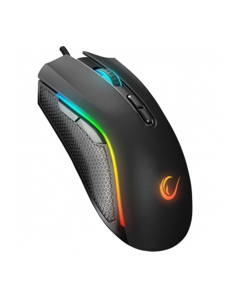 Mysz przewodowa Rampage SMX-R44V2 gamingowa 12800 DPI RGB LED 1K Hz HUANO czarna