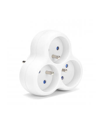 Rozgałęźnik sieciowy MONTIS MT151-WH potrójny biały