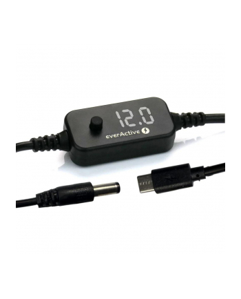 Selektor napięcia, kabel uniwersalny everActive USB-C PD - DC 5V, 9V, 12V, 15V, 20V - 10 wtyków nr 1
