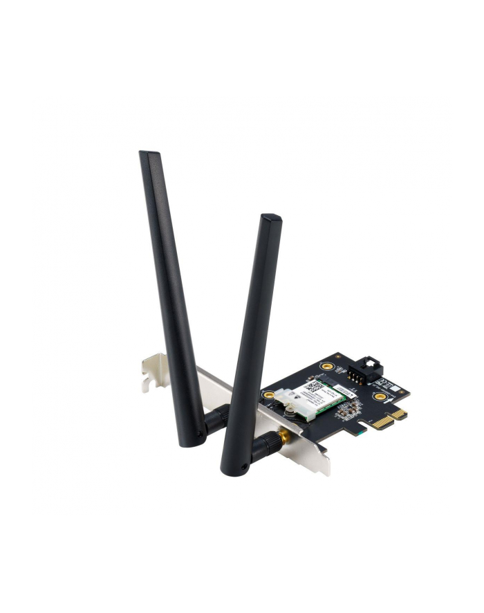 Karta sieciowa Asus PCE-AX1800 Dual Band PCI-E WiFi 6 (802.11ax), Bluetooth 5.2, WPA3, OFDMA, MU-MIMO główny