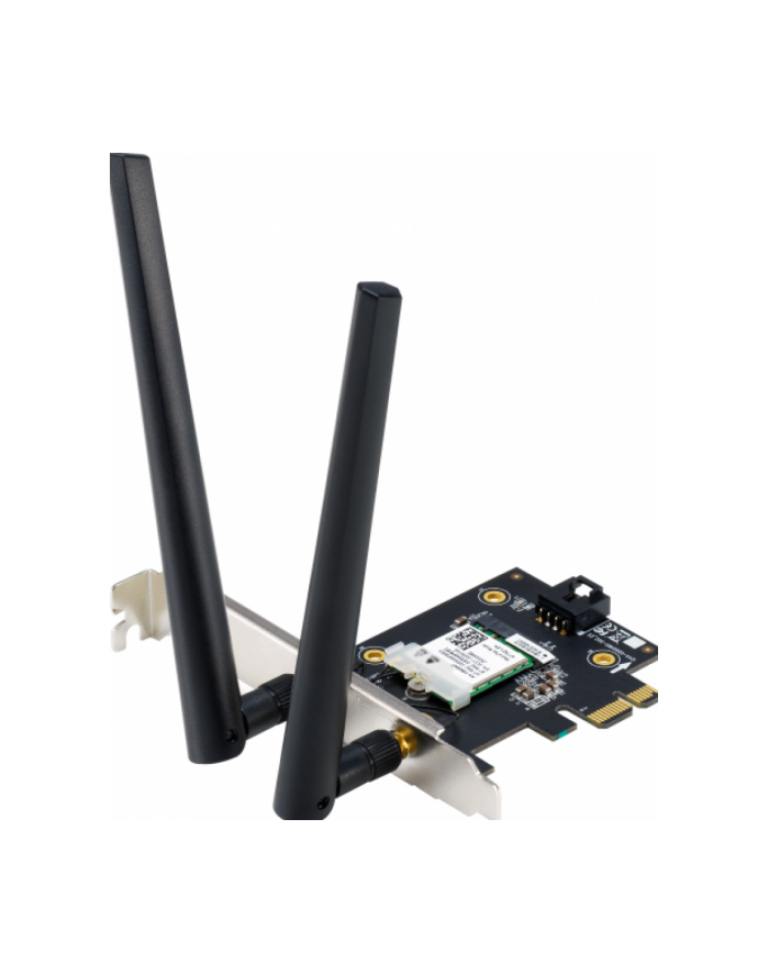 Karta sieciowa Asus PCE-AX1800 Dual Band PCI-E WiFi 6 (802.11ax), Bluetooth 5.2, WPA3, OFDMA, MU-MIMO główny