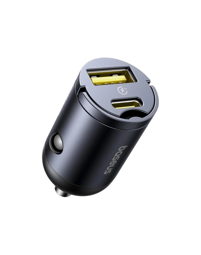 Ładowarka samochodowa z gniazdem USB QC4.0+ oraz USB-C PD 3.0 Baseus C00035001121-02 30W główny