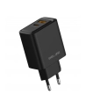 Ładowarka sieciowa Beline 45W 1xUSB-C + 1xUSB GaN PD 3.0 QC 3.0 bez kabla - czarna - nr 1