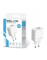 Ładowarka sieciowa Beline 45W 1xUSB-C + 1xUSB GaN PD 3.0 QC 3.0 bez kabla - biała - nr 2