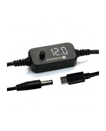 Selektor napięcia, kabel uniwersalny everActive USB-C PD - DC 5V, 9V, 12V, 15V, 20V - 10 wtyków nr 1