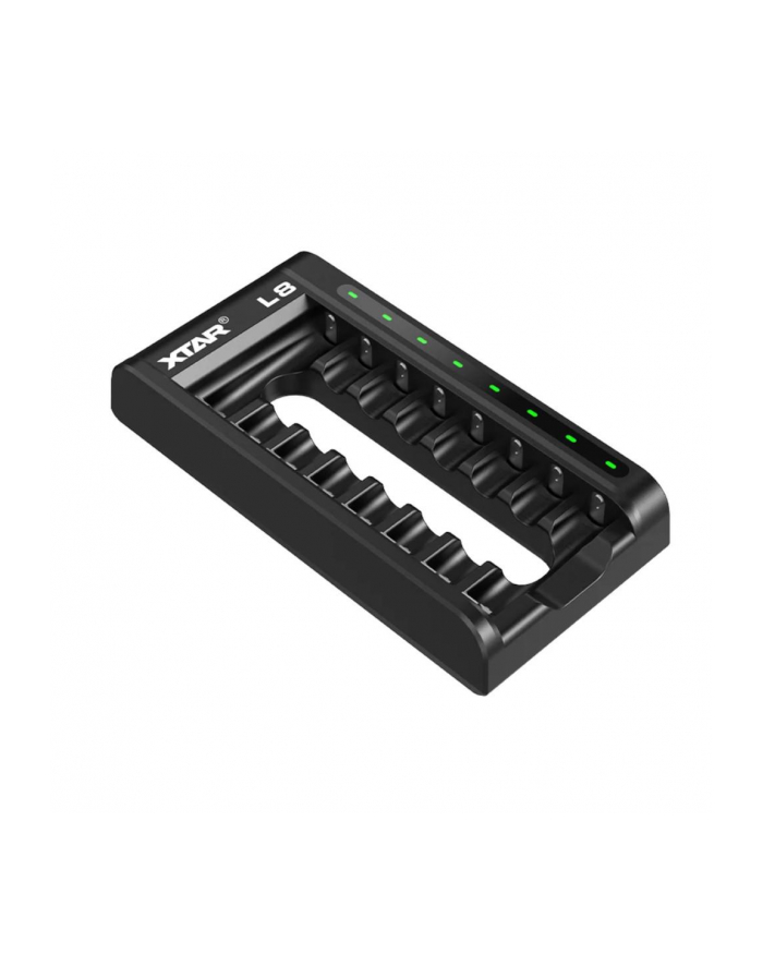 x-tar Ładowarka do akumulatorów R03 / AAA oraz R6 / AA Li-ion 1,5V / NiMH Xtar L8 główny