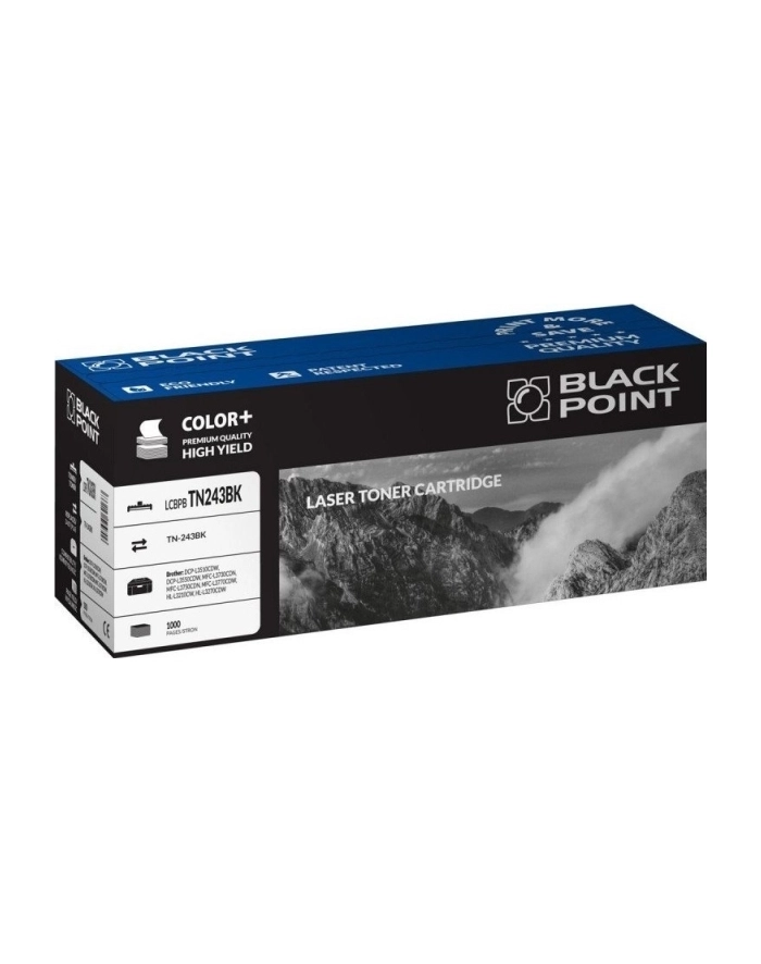 black point s.a.  Toner Black Point do Bczerwonyher (TN-243BK) Black 1000 str. z chipem główny