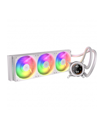 cooling.pl Chłodzenie wodne KRUX HydroGlance 360 ARGB LCD White (KRXE005) 120 mm