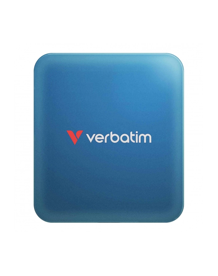 Dysk SSD zewnętrzny Verbatim SnapBack 1TB USB-C 3.2 Gen 2x2 niebieski główny