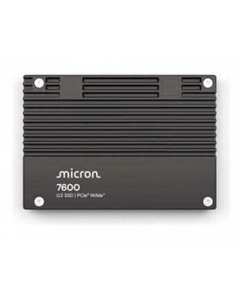 micron Dysk SSD 7600 PRO 3840GB NVMe U.2 15mm Single pack