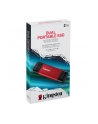 kingston Dysk zewnętrzny SSD 2TB DualPortable USB-A/C 3.2 Gen2 - nr 9