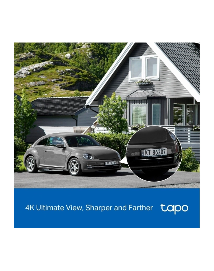 tp-link systems inc. Kamera IP TP-Link Tapo C660 KIT(4mm) 4K UHD 8MP IP65 z panelem solarnym główny