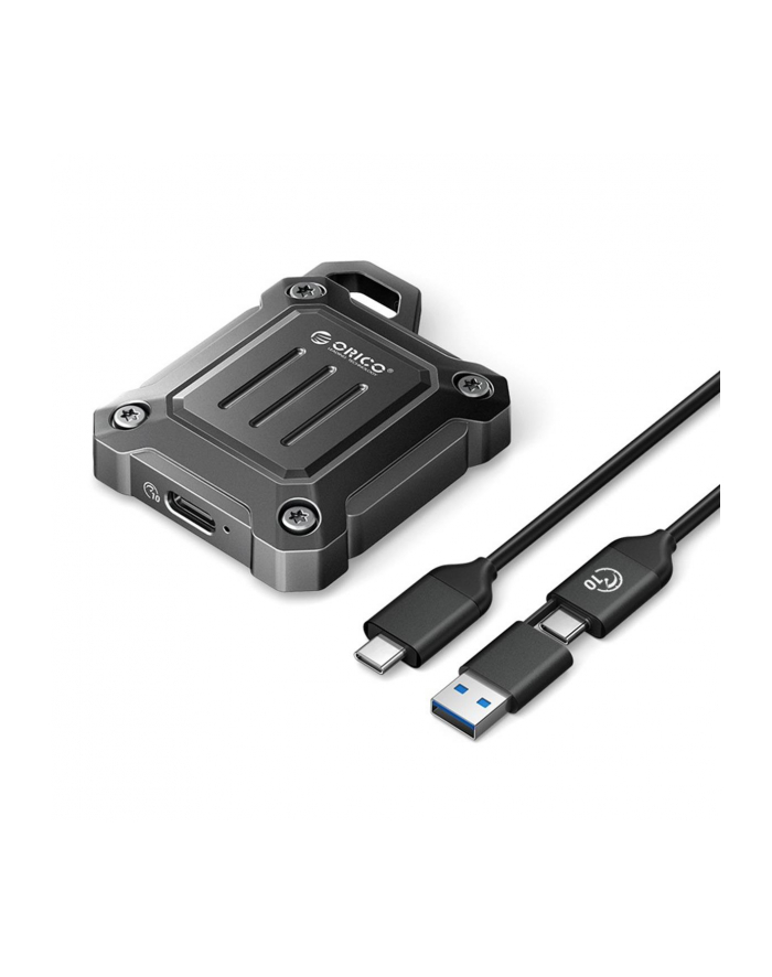 Obudowa na dysk Orico XAM2-G2-BK-BP M.2 NVMe 2230, USB-C 10 Gbps, wzmocniona, metalowa główny