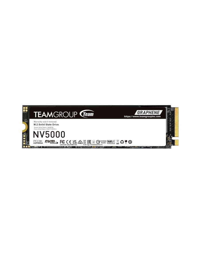 Dysk SSD Team Group NV5000 1TB M.2 PCIe NVMe Gen4 x4 (4500/1900) główny