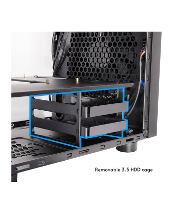 Obudowa Chieftec CI-03B-OP mATX bez zasilacza