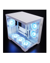 Obudowa Chieftec Visio WHITE GM-30W-TG-OP ATX ARGB z oknem bez zasilacza biała - nr 17