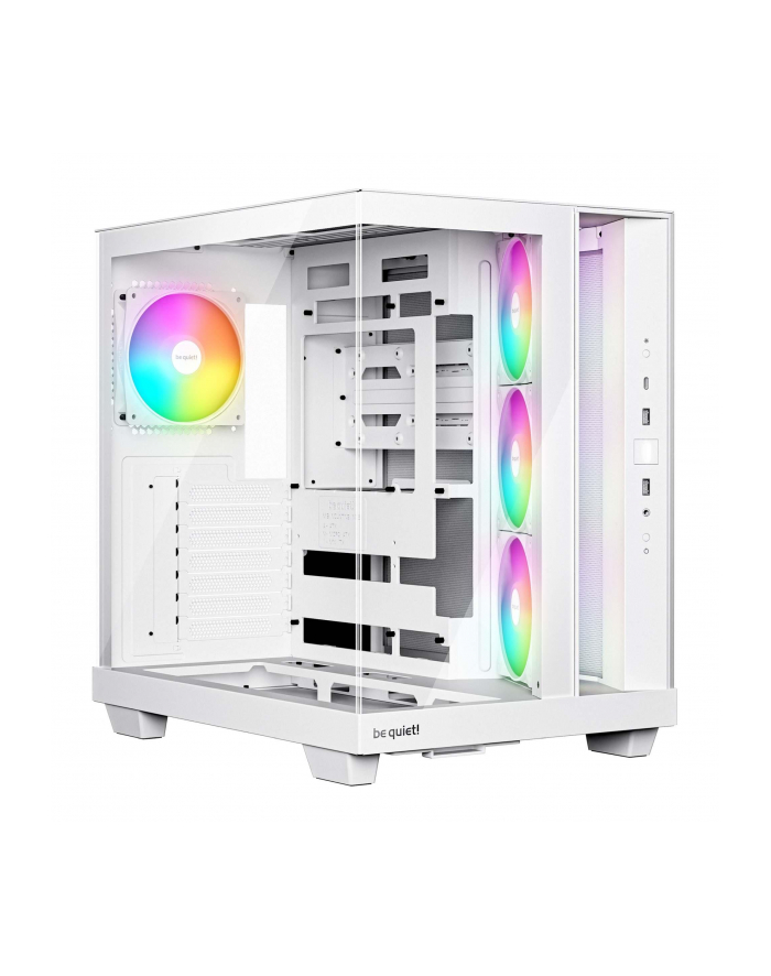 listan gmbh  Obudowa be quiet! Light Base 500 LX White ATX Midi z oknem bez zasilacza główny