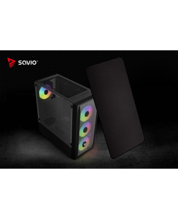 Obudowa komputerowa SAVIO NOCTIS FLOW RGB X1