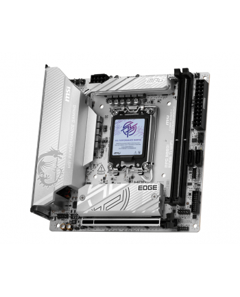  Płyta MSI MPG B860I EDGE TI WIFI /B860/DDR5/SATA3/M.2/TB4/WiFi/BT/PCIe5.0/s.1851/Mini-ITX